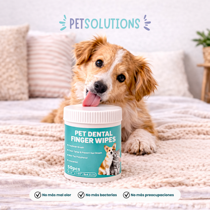 Dental Finger Wipes | Salud bucal para tu mascota sin estrés
